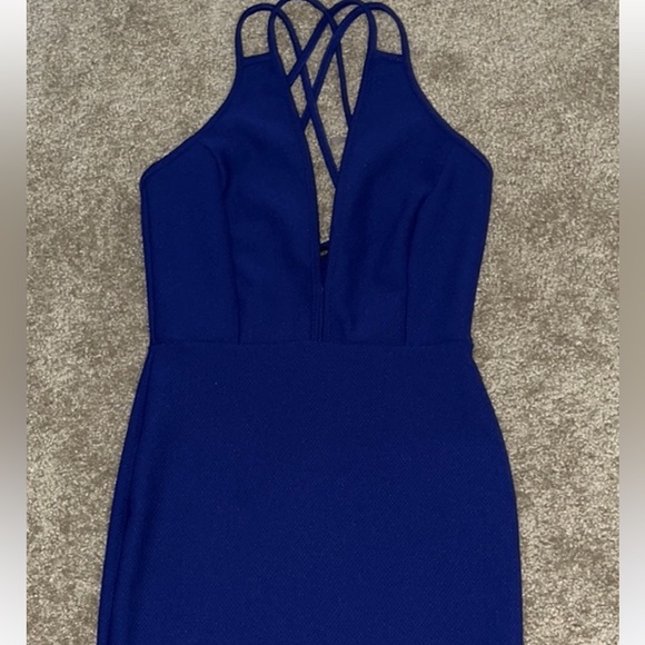The vintage shop blue mini dress med - Picture 5 of 9